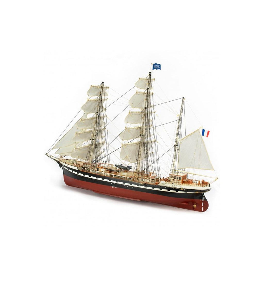 French Training Ship Belem. 1:75 Wooden Model Ship Kit