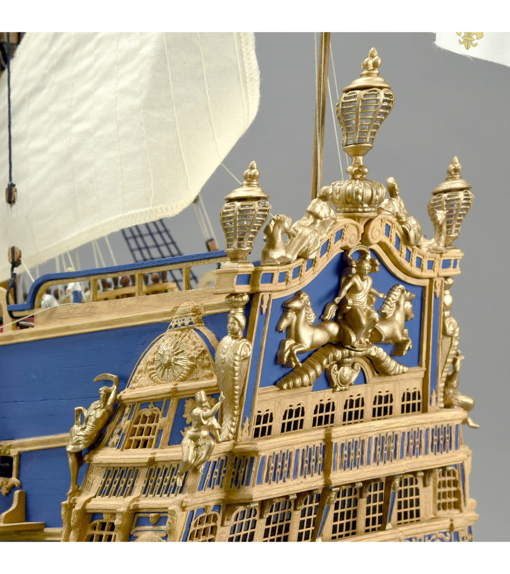 Warship Soleil Royal. 1:72 Wooden Model Ship Kit