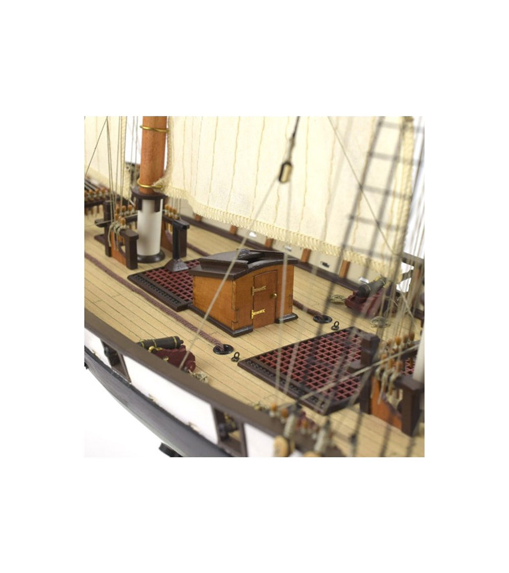 American Schooner Harvey 1:60. Wooden Model Ship Kit