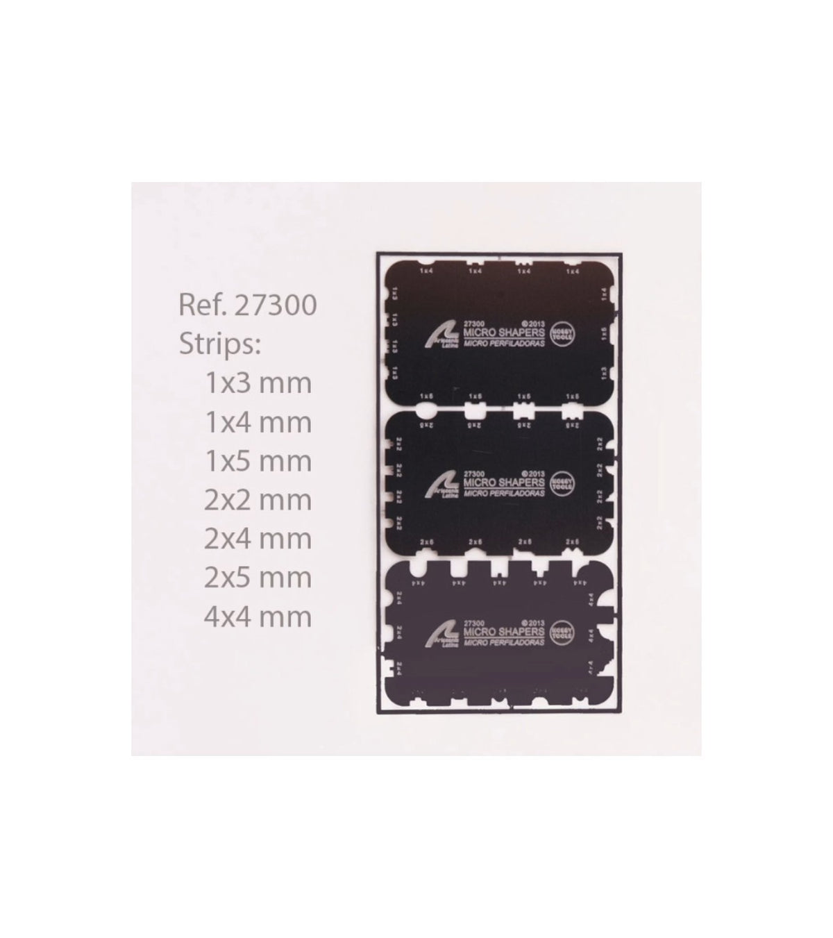 Micro Moulding Scrapers A / Micro Shapers A
