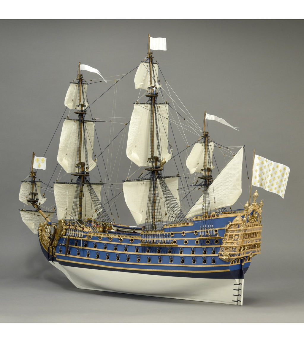 Warship Soleil Royal. 1:72 Wooden Model Ship Kit