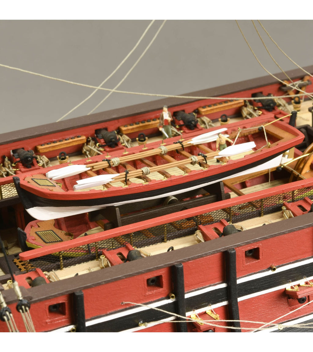 Ship of the Line Sant&iacute;sima TriNi&ntilde;ad 1:84. Wooden Model Ship Kit