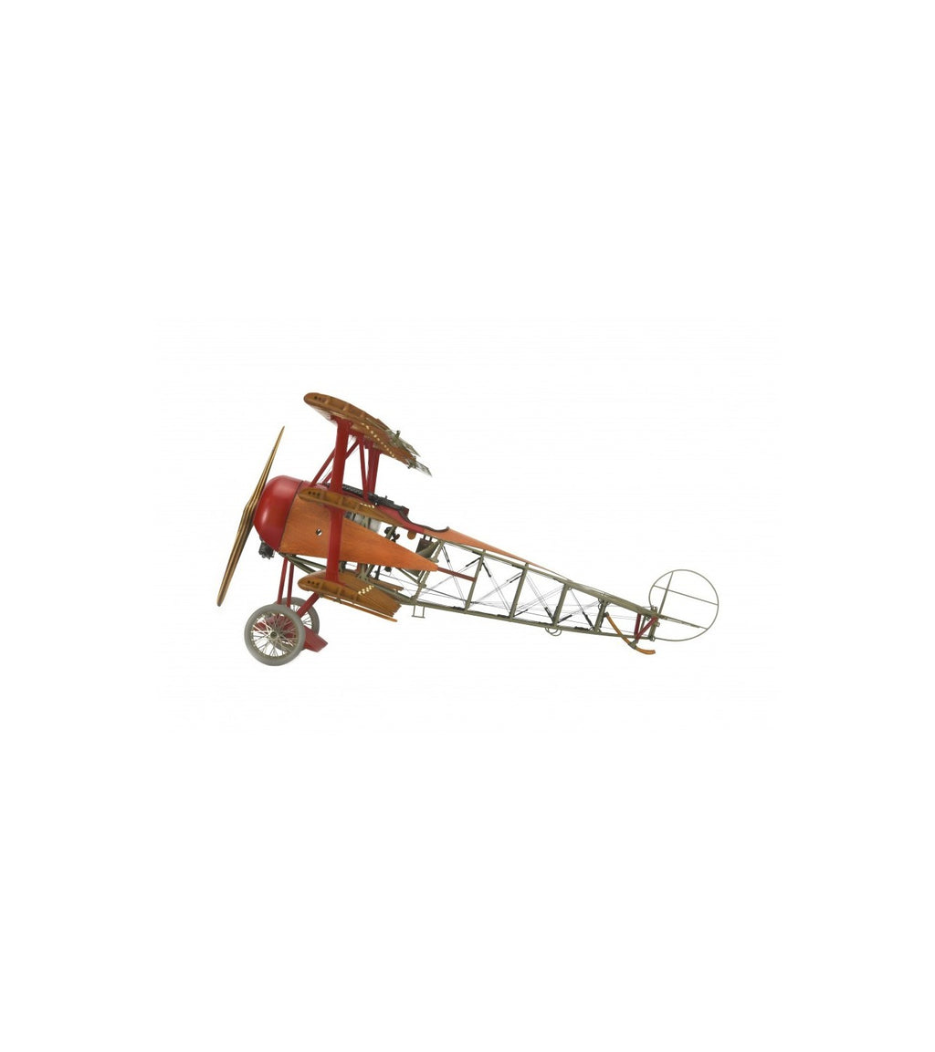 Fighter Fokker Dr I. 1:16 Wooden and Metal Aircraft Model