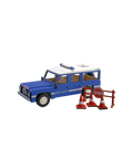 Wooden Model for Kids +8: Police Patrol