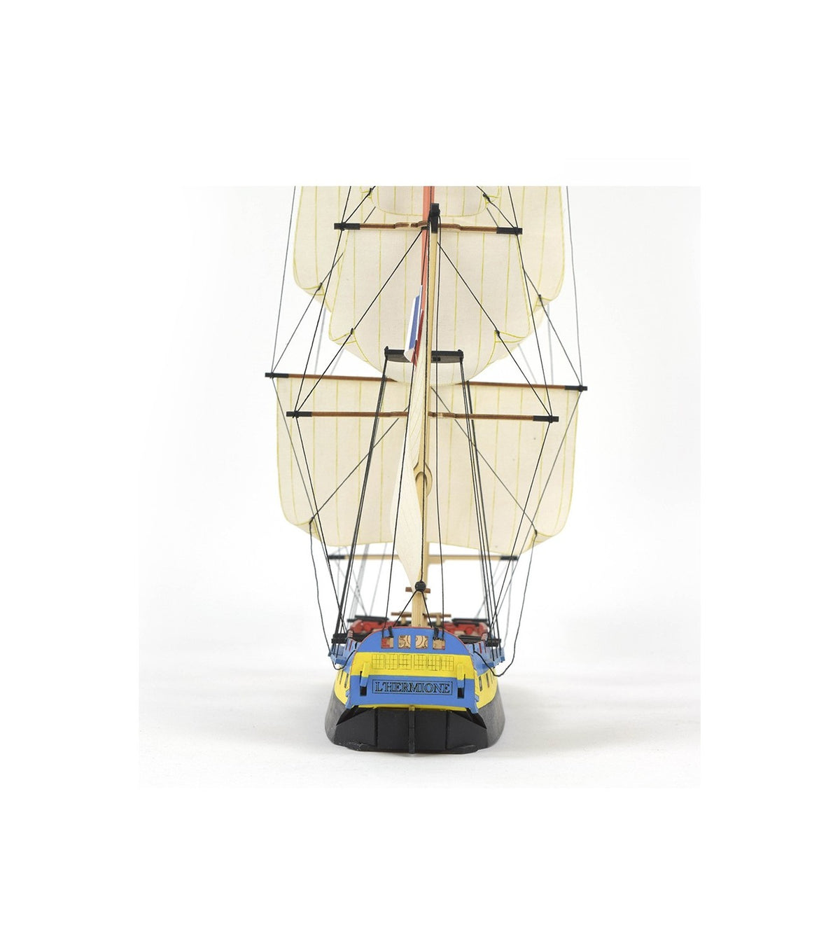 Hermione La Fayette Easy Kit. Wooden Model Ship with Paints