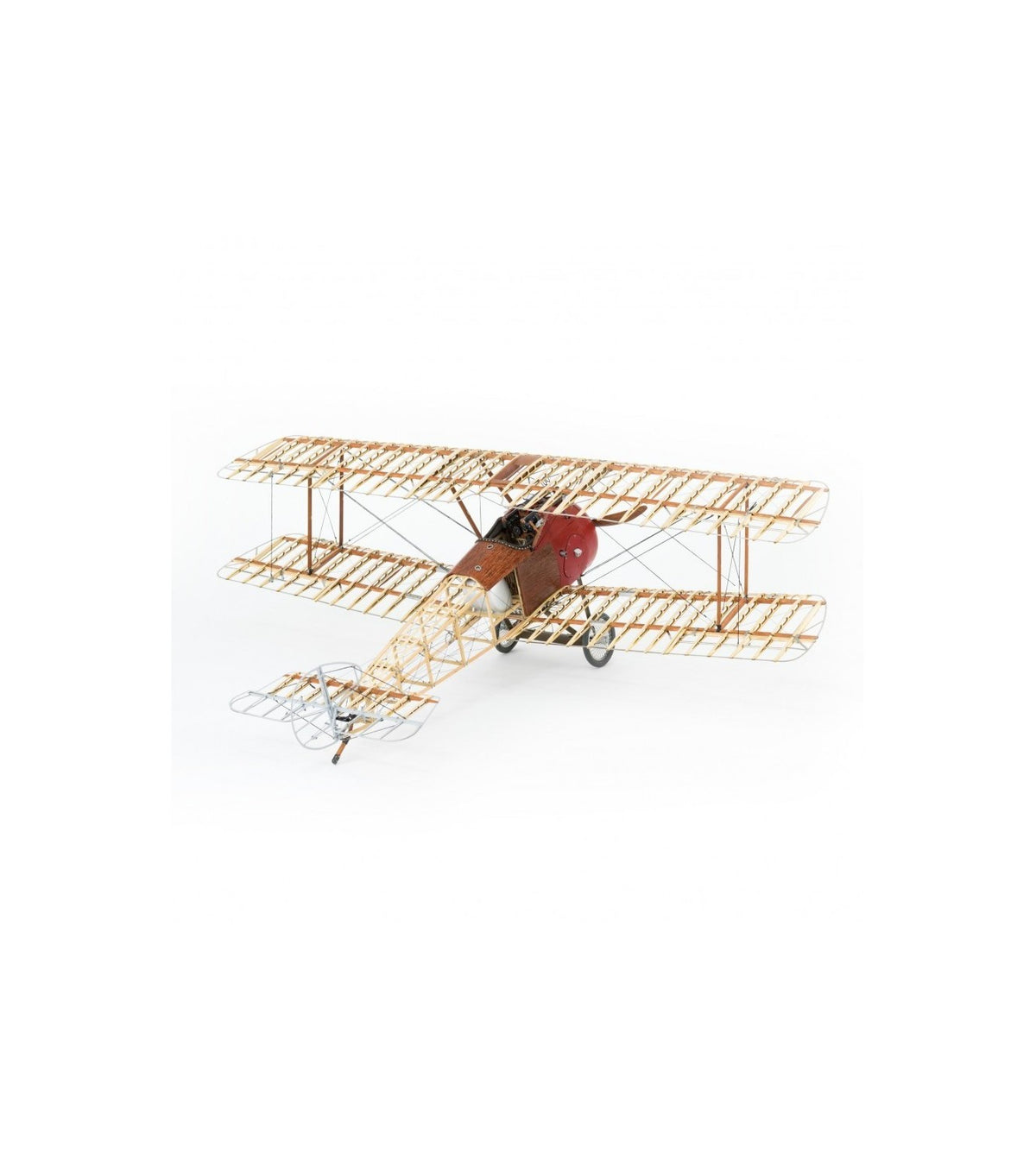 Fighter Sopwith Camel. 1:16 Wooden and Metal Aircraft Model