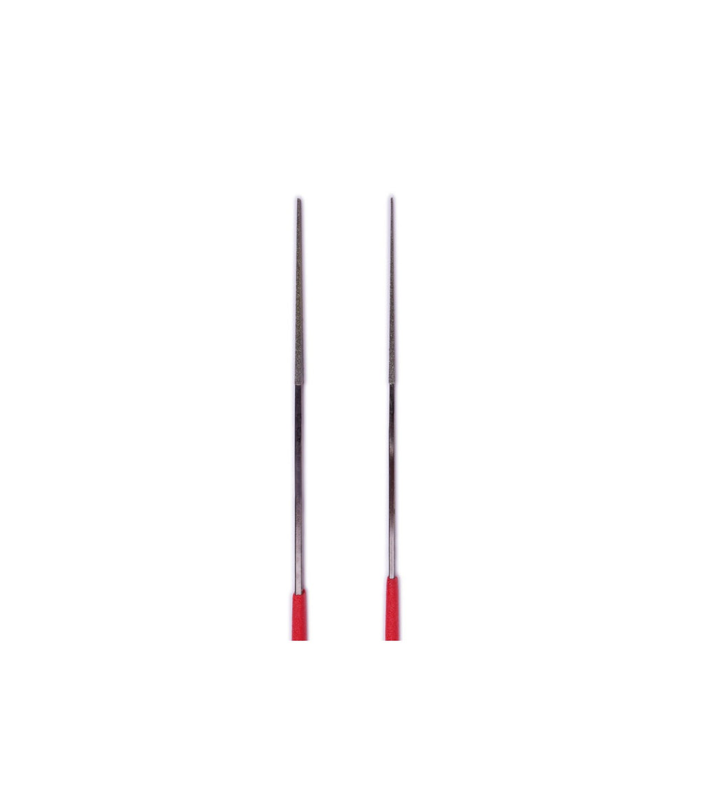 Precision Diamond Wedge Files - 3 and 5 mm wide
