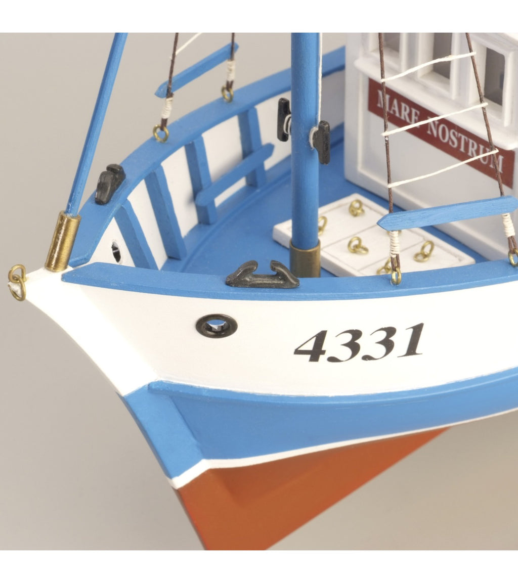 Mare Nostrum. 1:35 Wooden Model Fishing Ship Kit