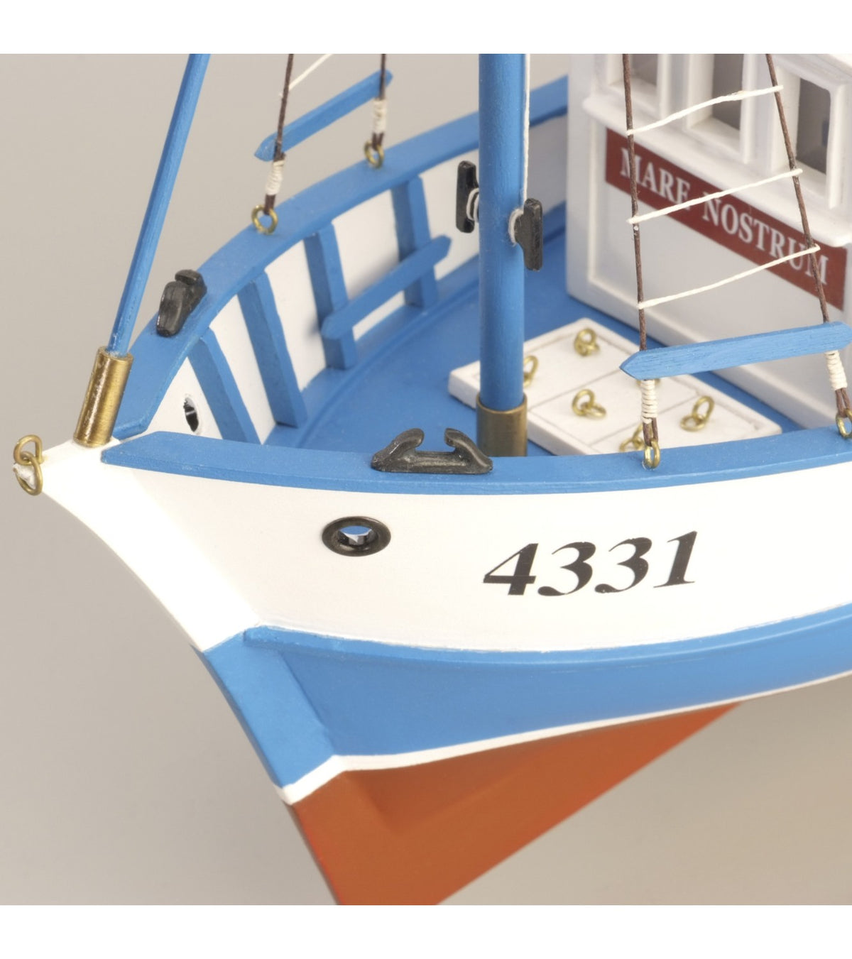 Mare Nostrum. 1:35 Wooden Model Fishing Ship Kit