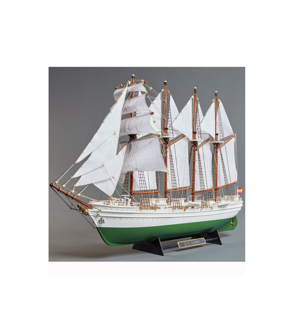 Training Ship Juan Sebasti&aacute;n Elcano &amp; Esmeralda. 1:250 Wooden and Plastic Model Ship Kit