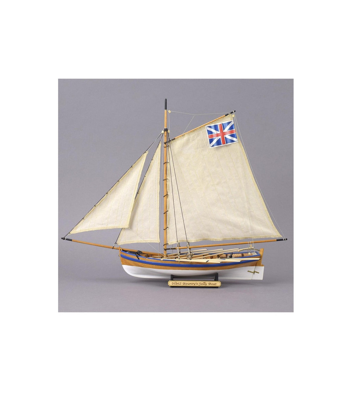 HMS Bounty's Jolly Boat. 1:25 Wooden Model Ship Kit