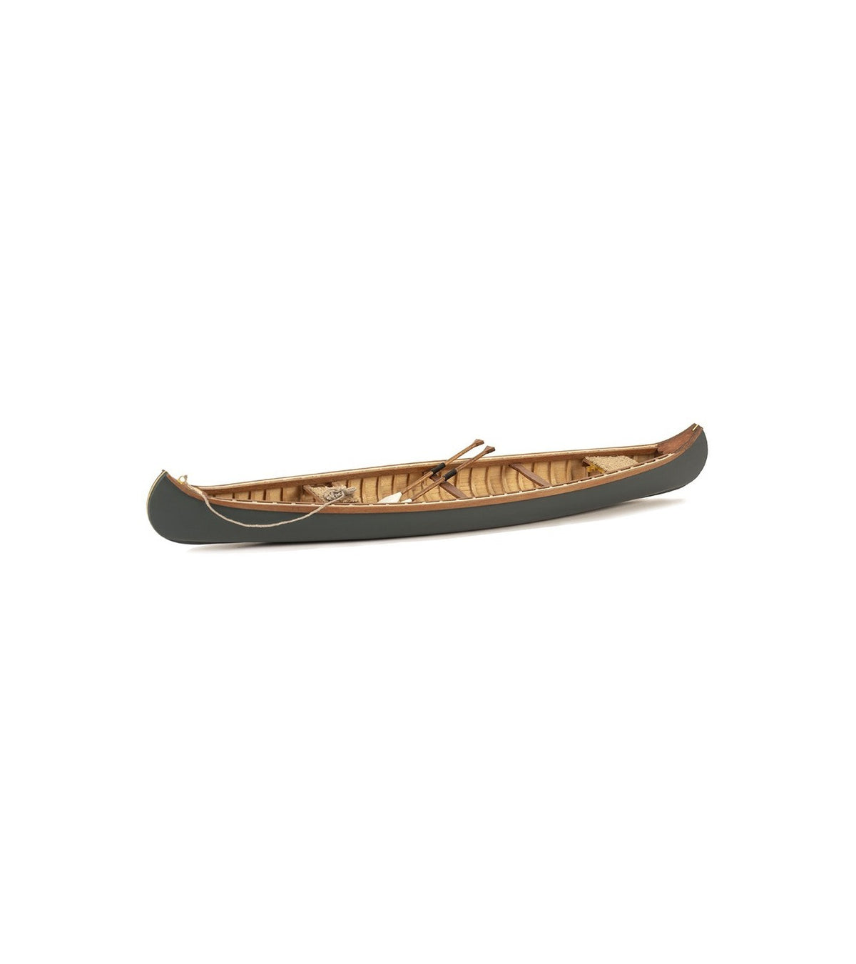 The Indian Girl Canoe 1:16. Wooden Scale Model Ship.