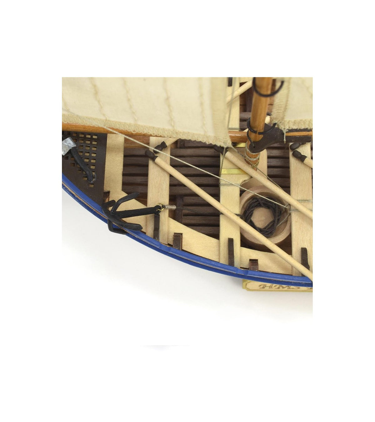 HMS Bounty's Jolly Boat. 1:25 Wooden Model Ship Kit