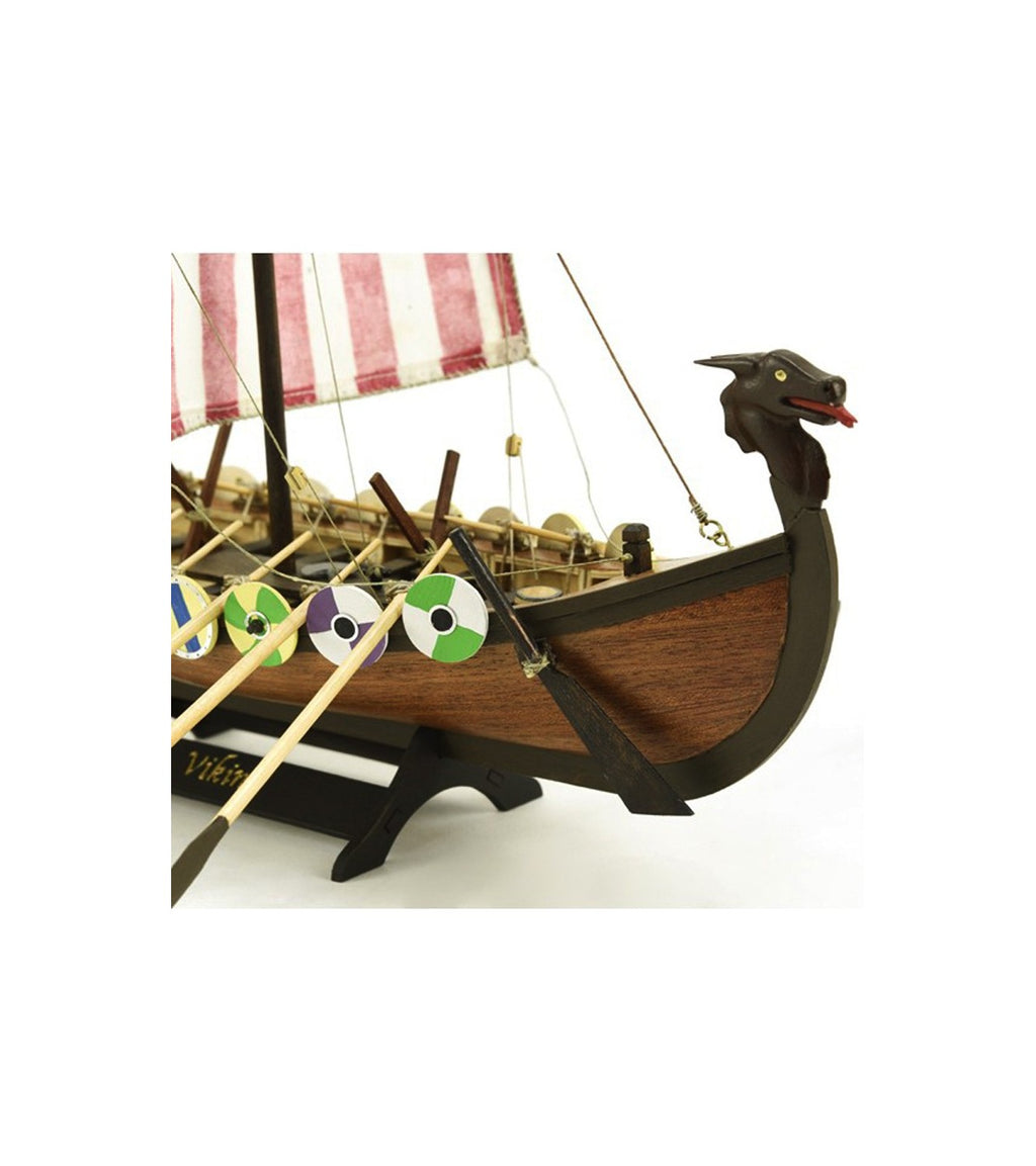Drakkar Viking. 1:75 Wooden Model Ship Kit