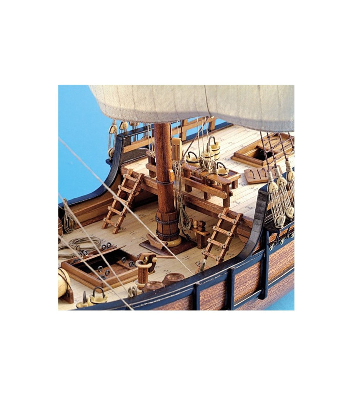 Caravel La Pinta. 1:65 Wooden Model Ship Kit