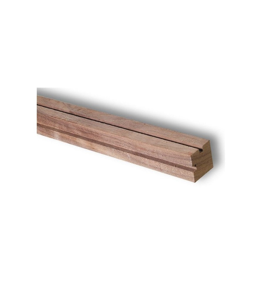 American Walnut Molding for Showcase: 16 x 16 x 1000 mm