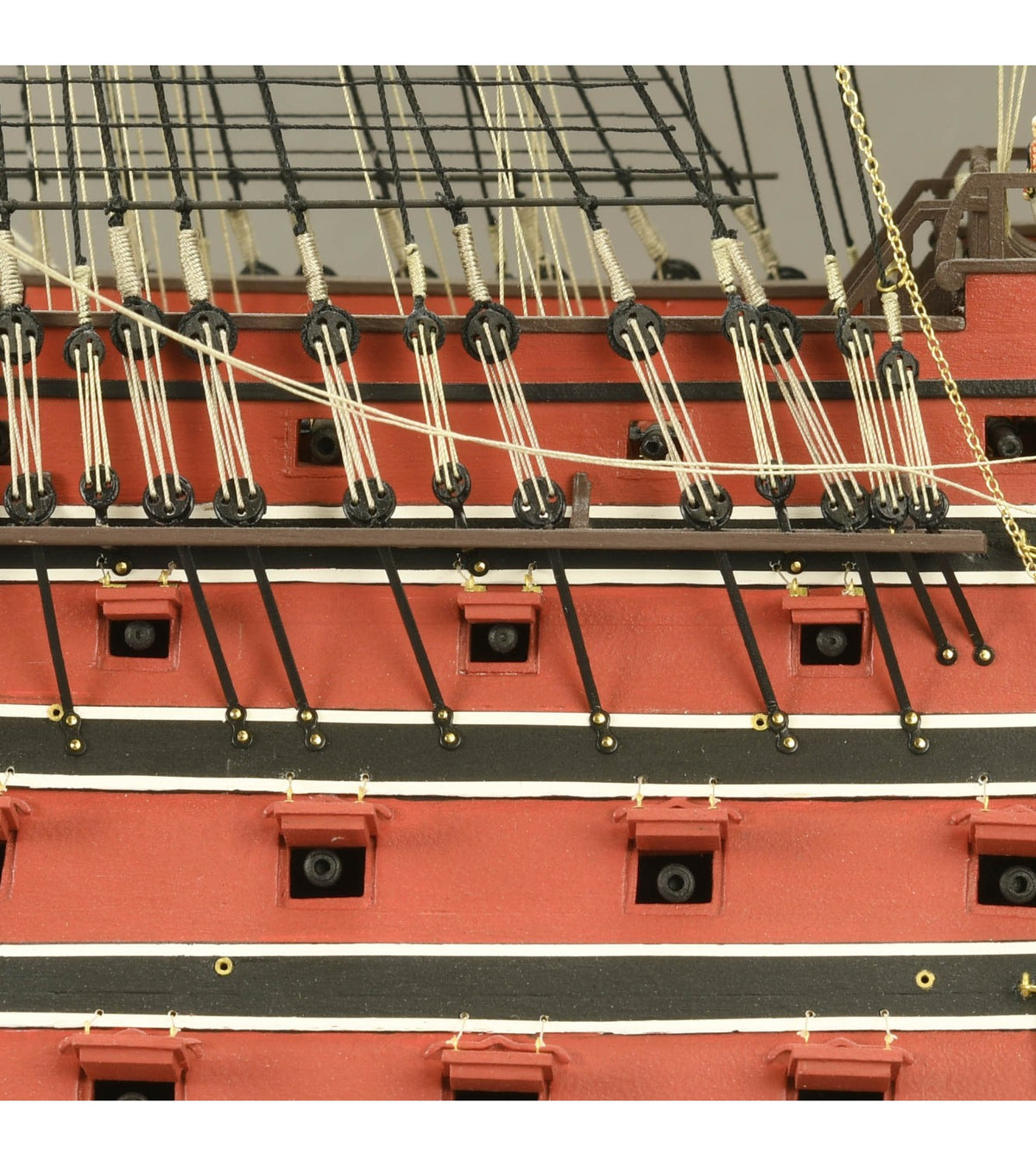 Ship of the Line Sant&iacute;sima TriNi&ntilde;ad 1:84. Wooden Model Ship Kit