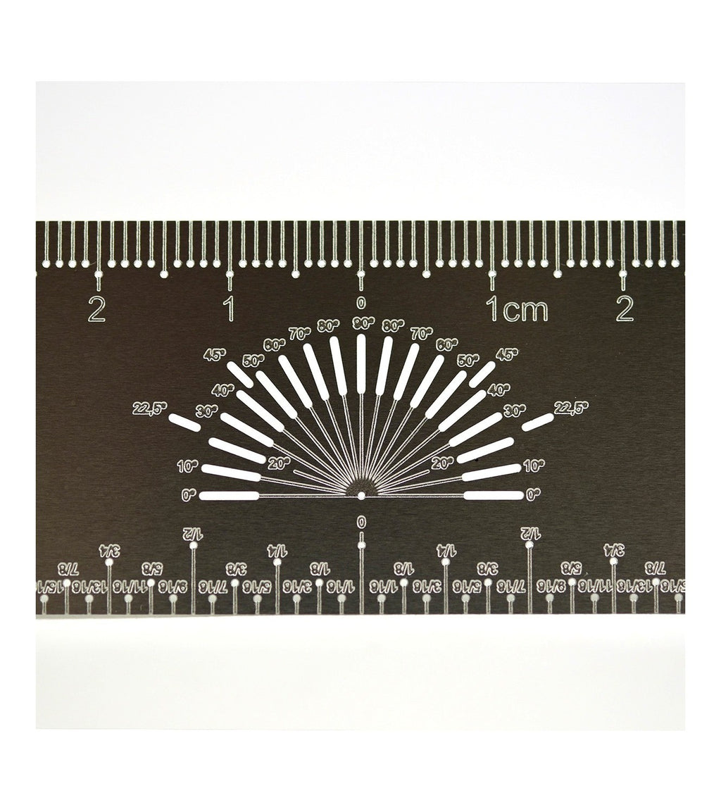Micro Centering Ruler for Modeling and Crafts