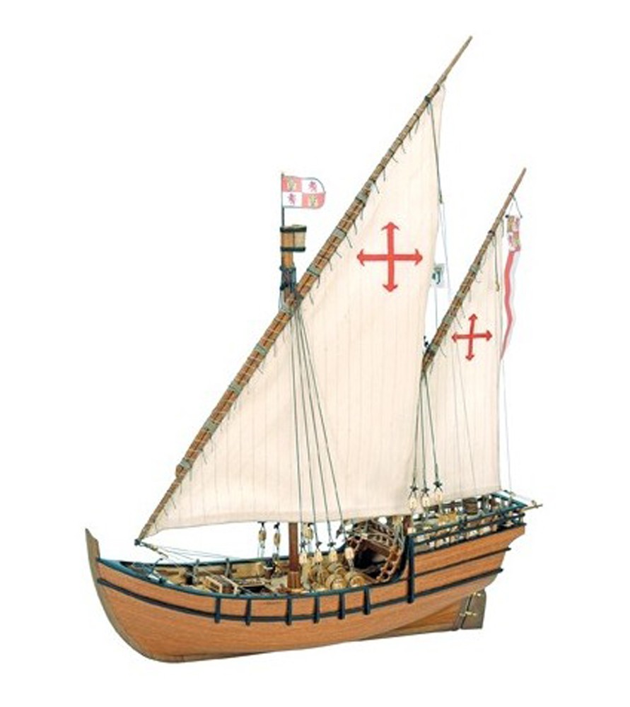 Caravel La Ni&ntilde;a. 1:65 Wooden Model Ship Kit