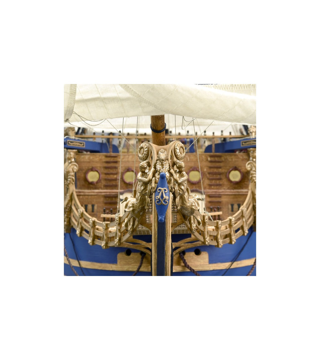 Warship Soleil Royal. 1:72 Wooden Model Ship Kit