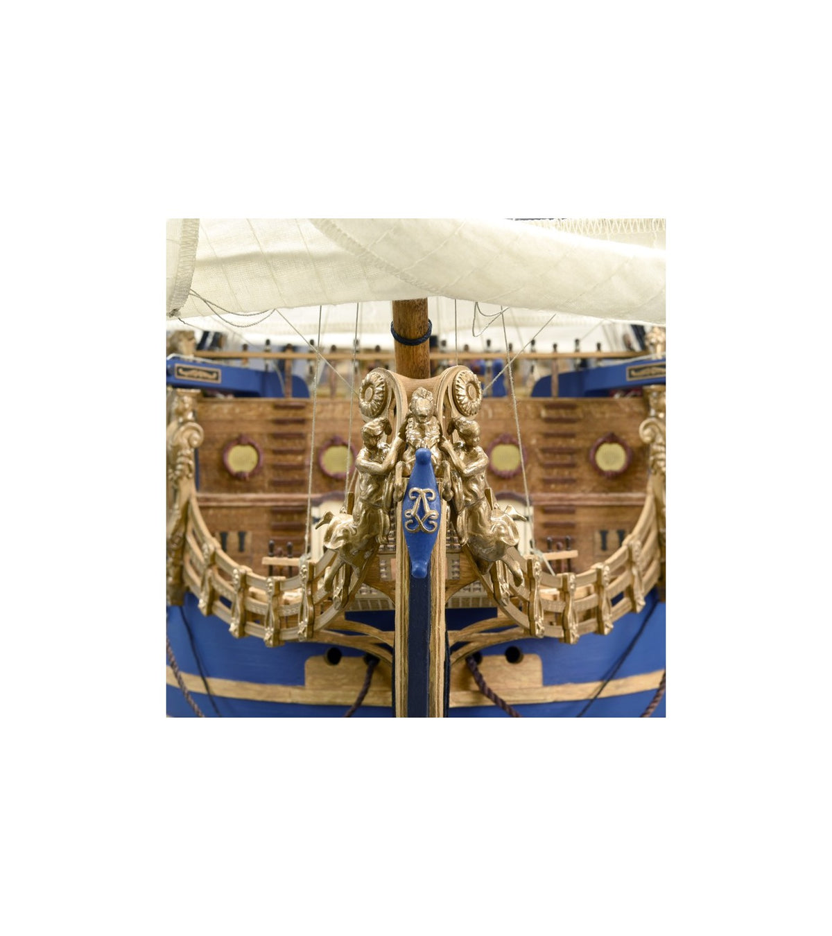 Warship Soleil Royal. 1:72 Wooden Model Ship Kit