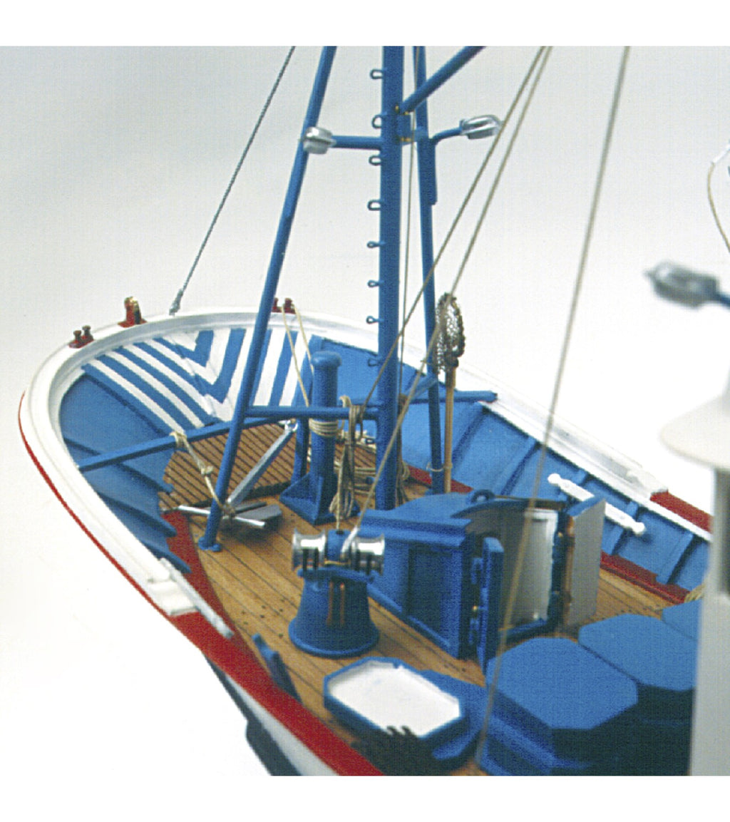Tuna Boat Marina II. 1:50 Wooden Model Fishing Boat Kit