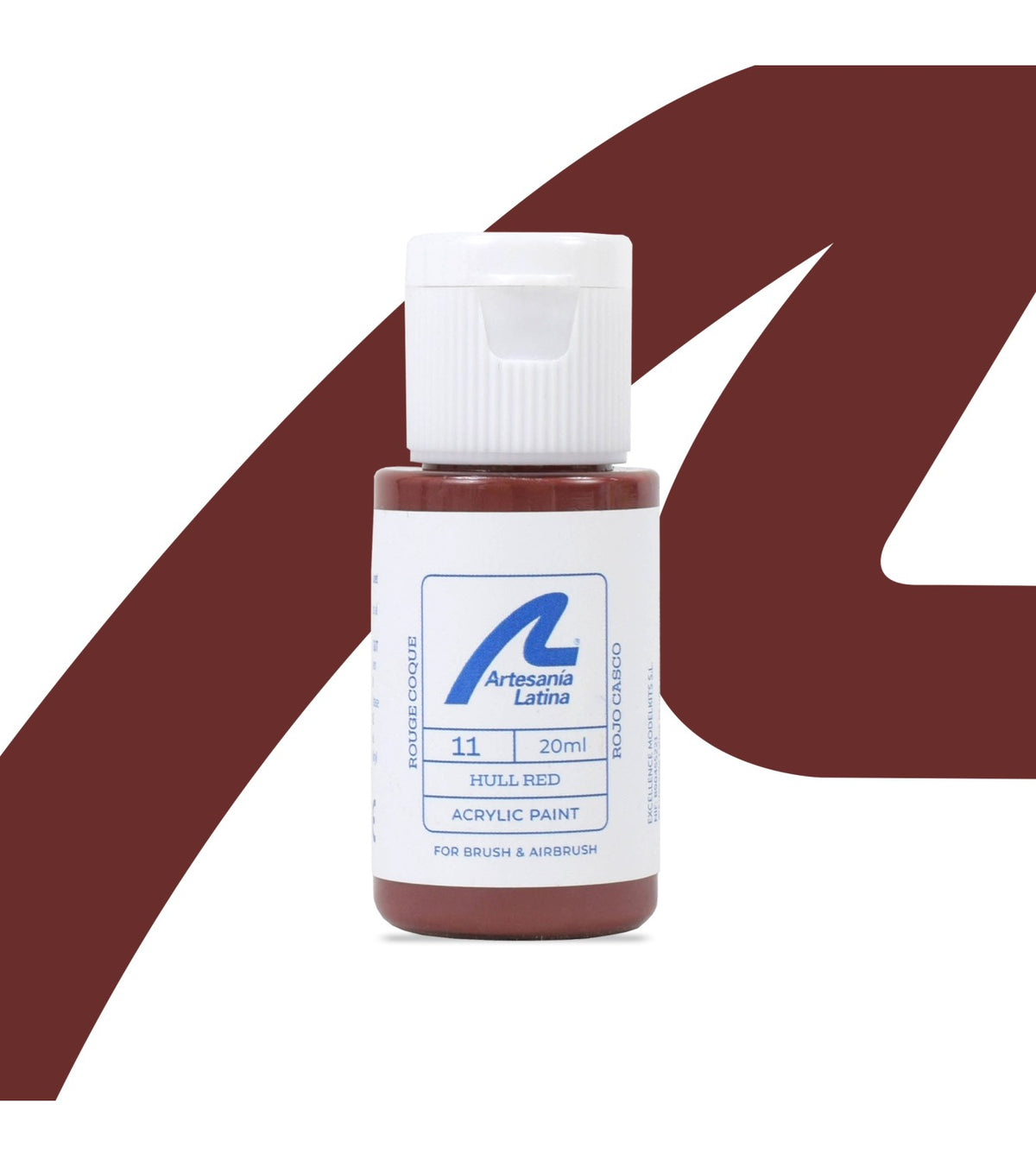 Water-Based Paint: Hull Red (20 ml)