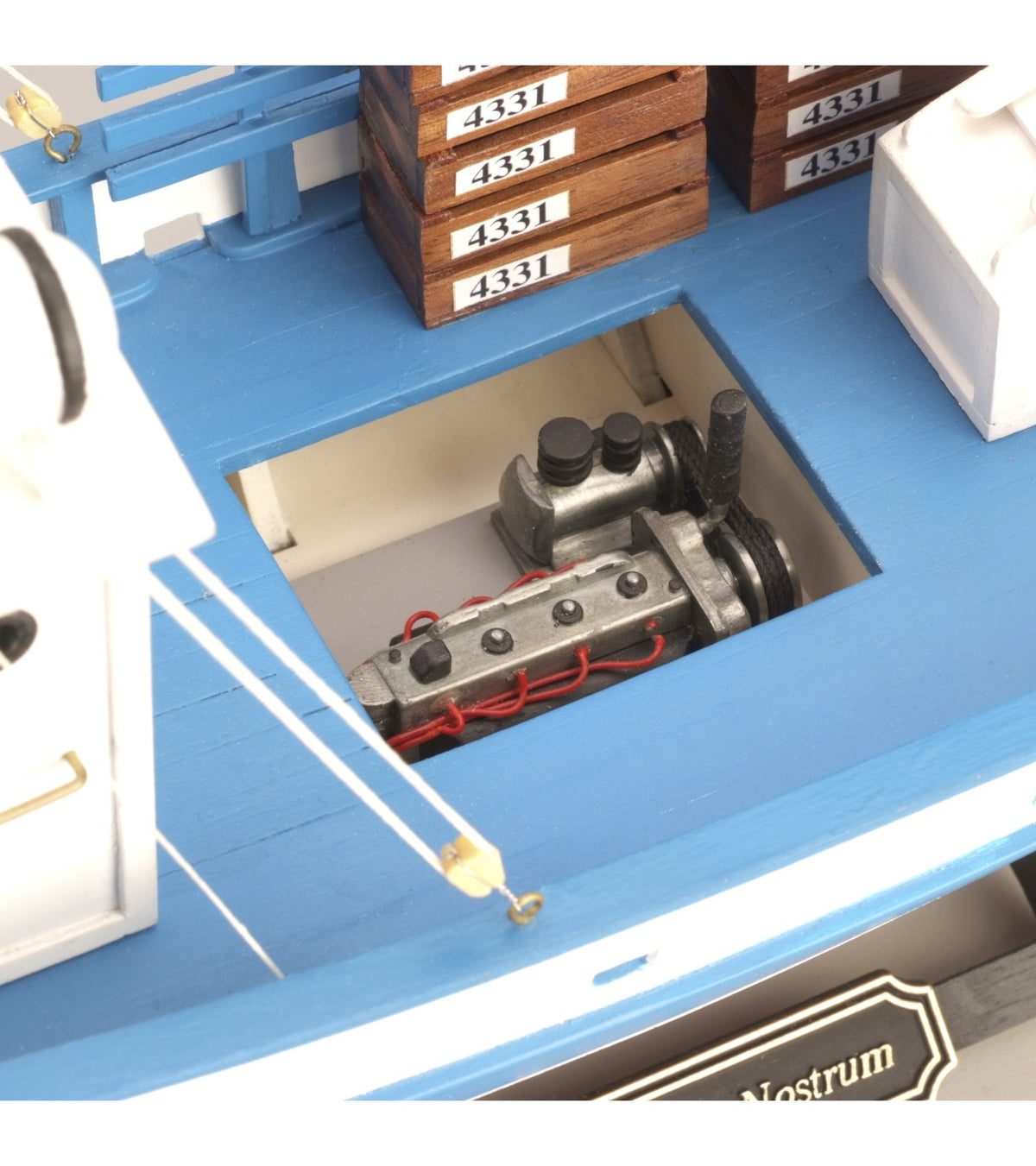 Mare Nostrum. 1:35 Wooden Model Fishing Ship Kit