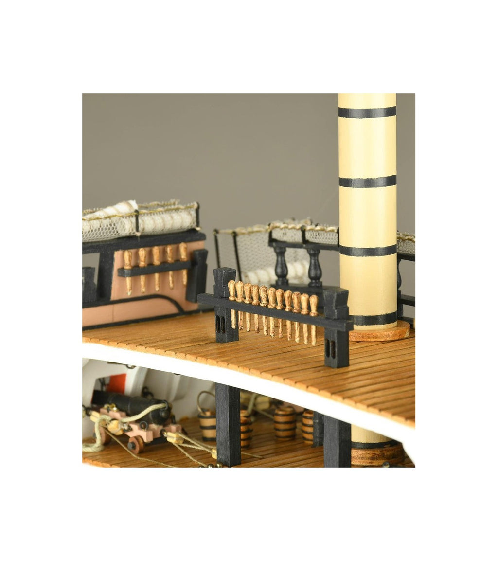 HMS Victory's Cross-Section. 1:72 Wooden Model Ship Kit