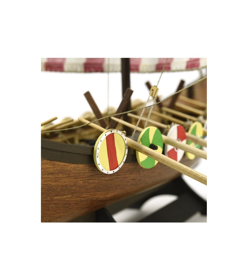 Drakkar Viking. 1:75 Wooden Model Ship Kit