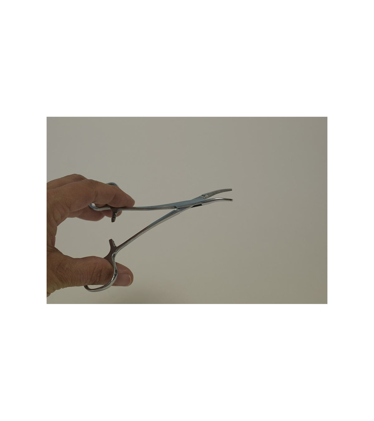 Curved Fastening Forceps for Modeling &amp; Crafts