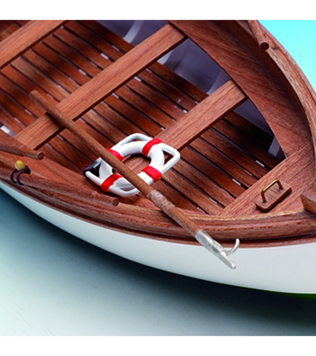 Lifeboat of Spanish Training Ship Juan Sebastian Elcano. 1:35 Wooden Model Ship Kit