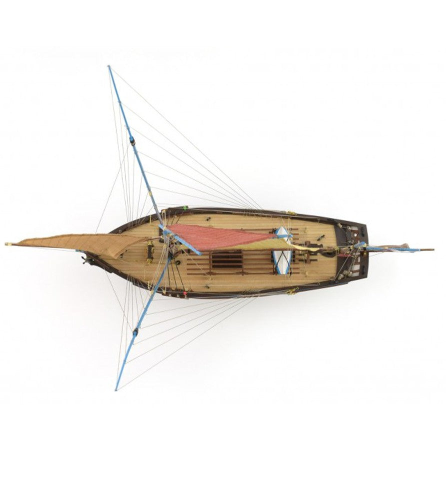 Tuna Boat Marie Jeanne. 1:50 Wooden Fishing Boat Model Kit