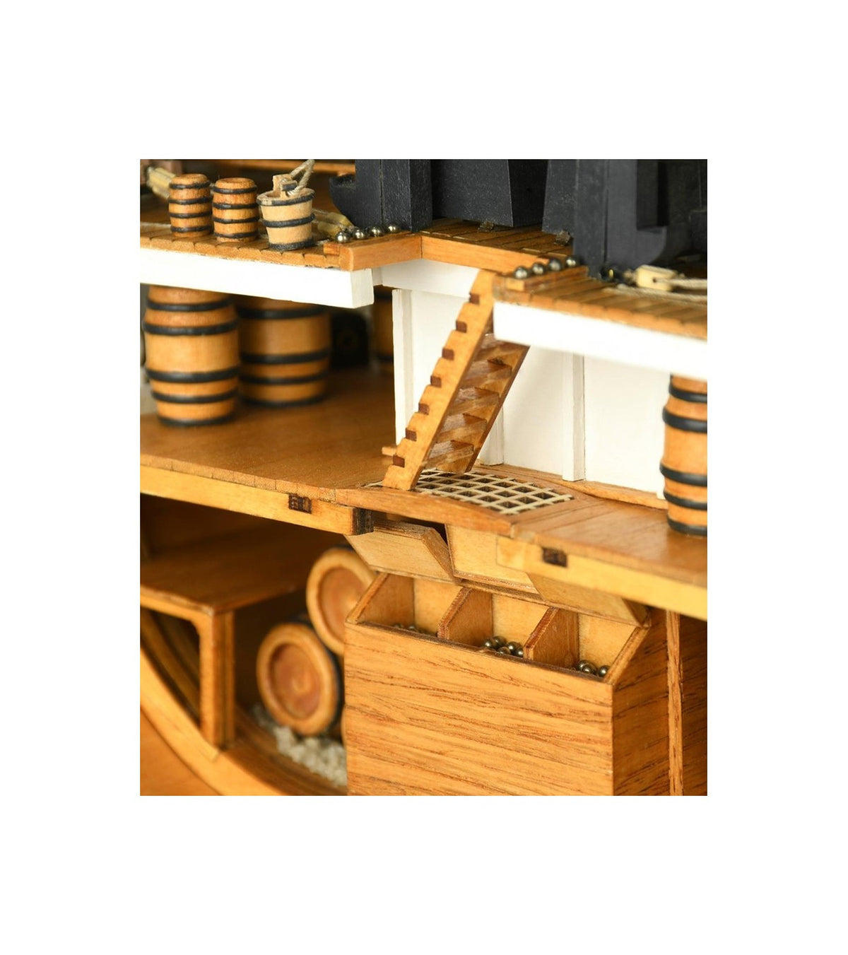 HMS Victory's Cross-Section. 1:72 Wooden Model Ship Kit
