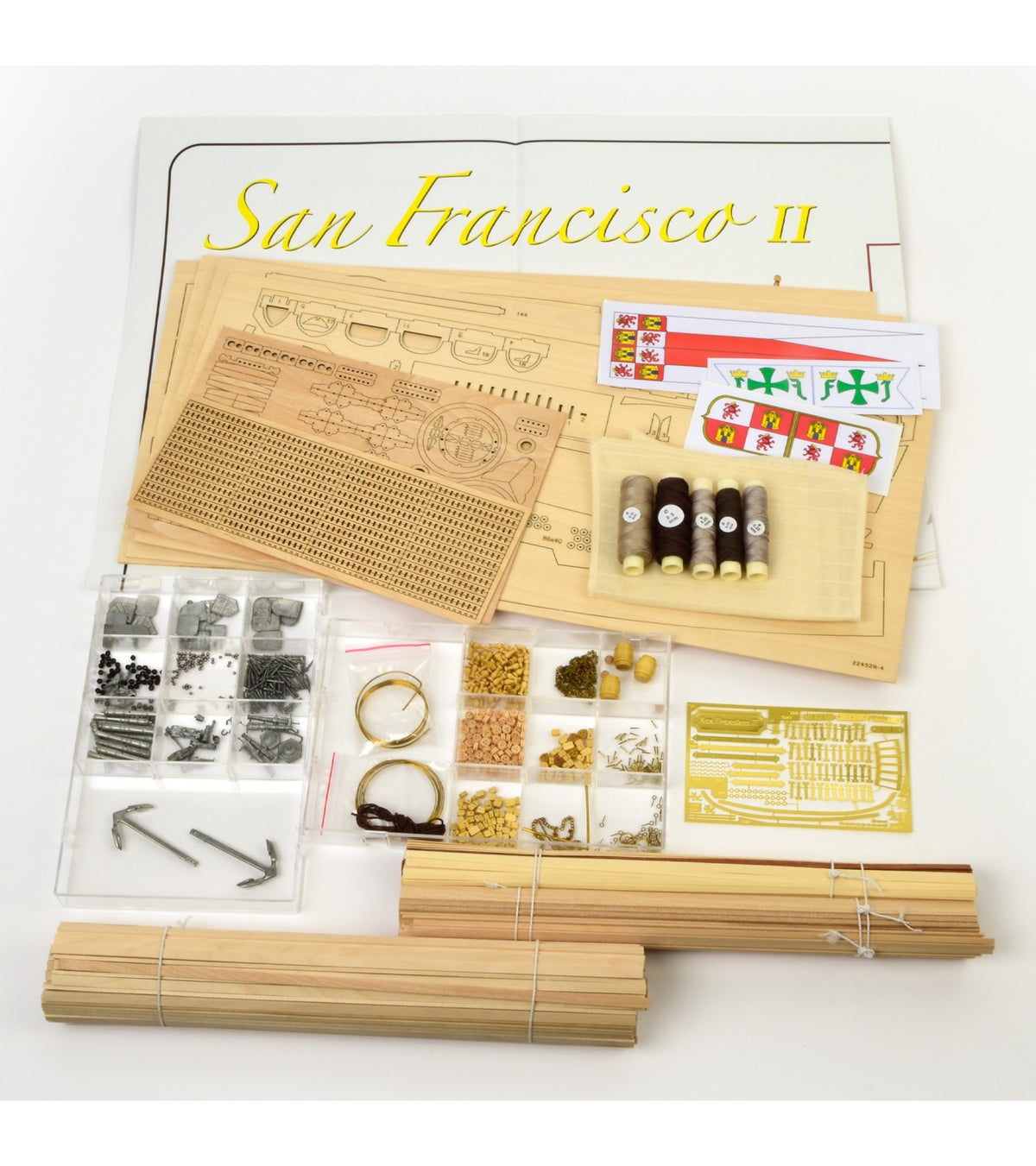 Galleon San Francisco II. 1:90 Wooden Model Ship Kit