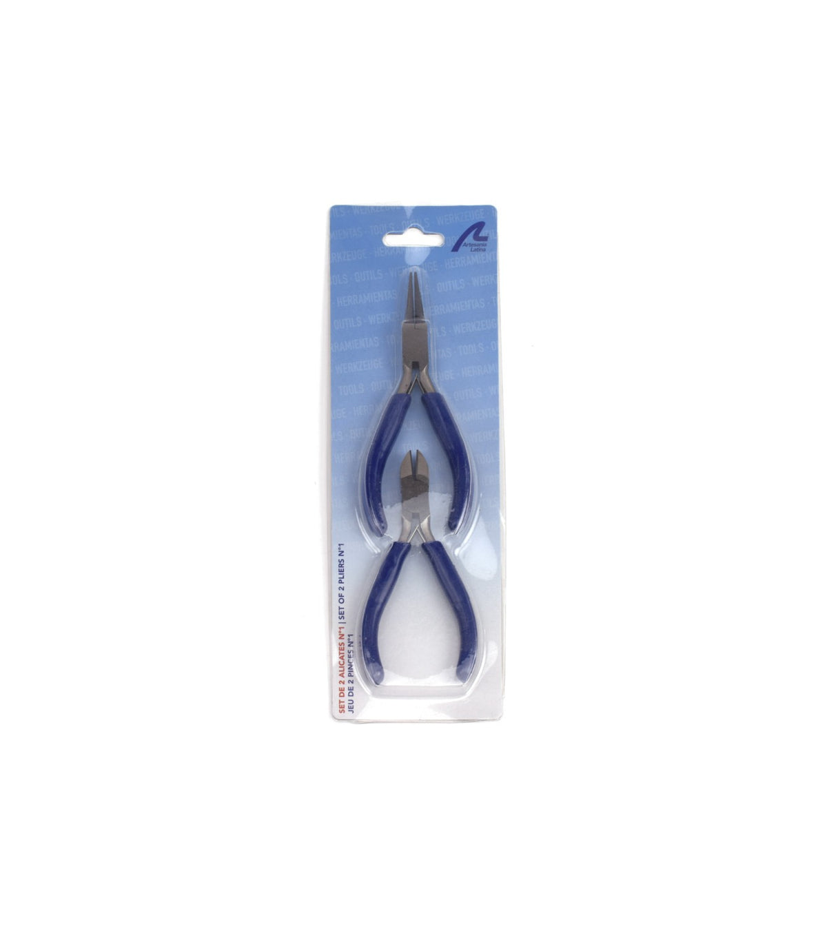 Set of 2 coNi&ntilde;al grip pliers and cutting pliers