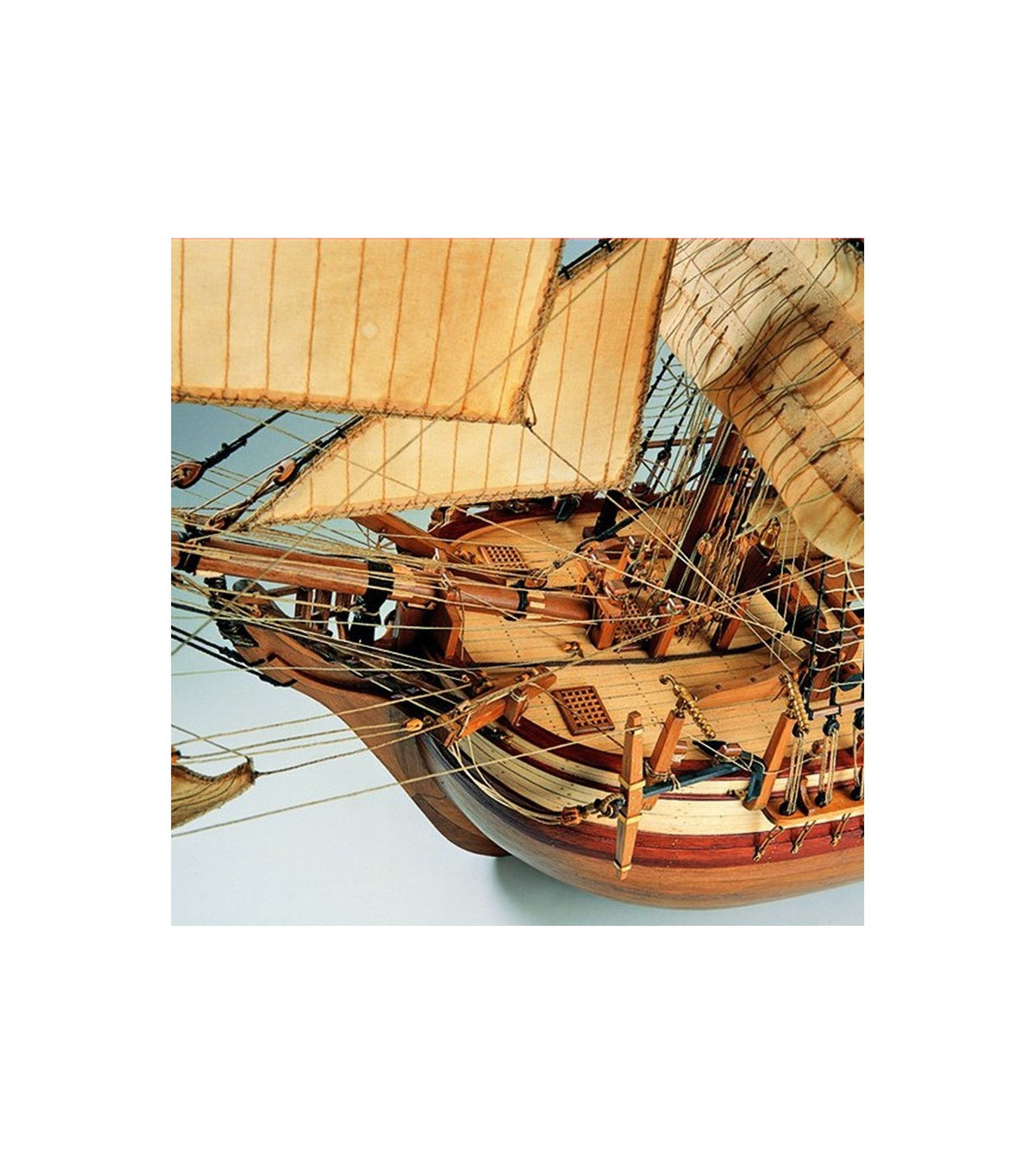 Merchant Vessel HMS Bounty. 1:48 Wooden Model Ship Kit