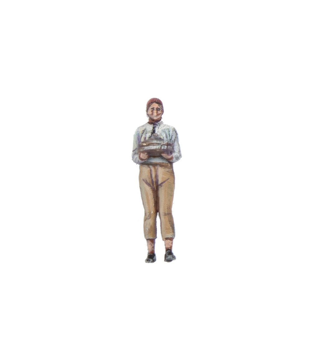 New Set of 19 Metal Figurines for Ships: Sailors (1700-1815)
