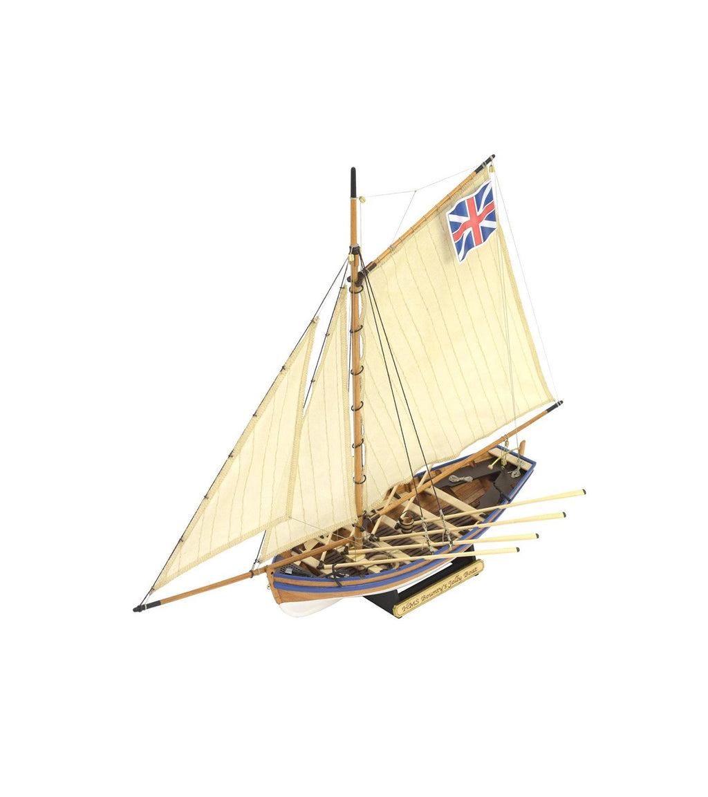 HMS Bounty's Jolly Boat. 1:25 Wooden Model Ship Kit
