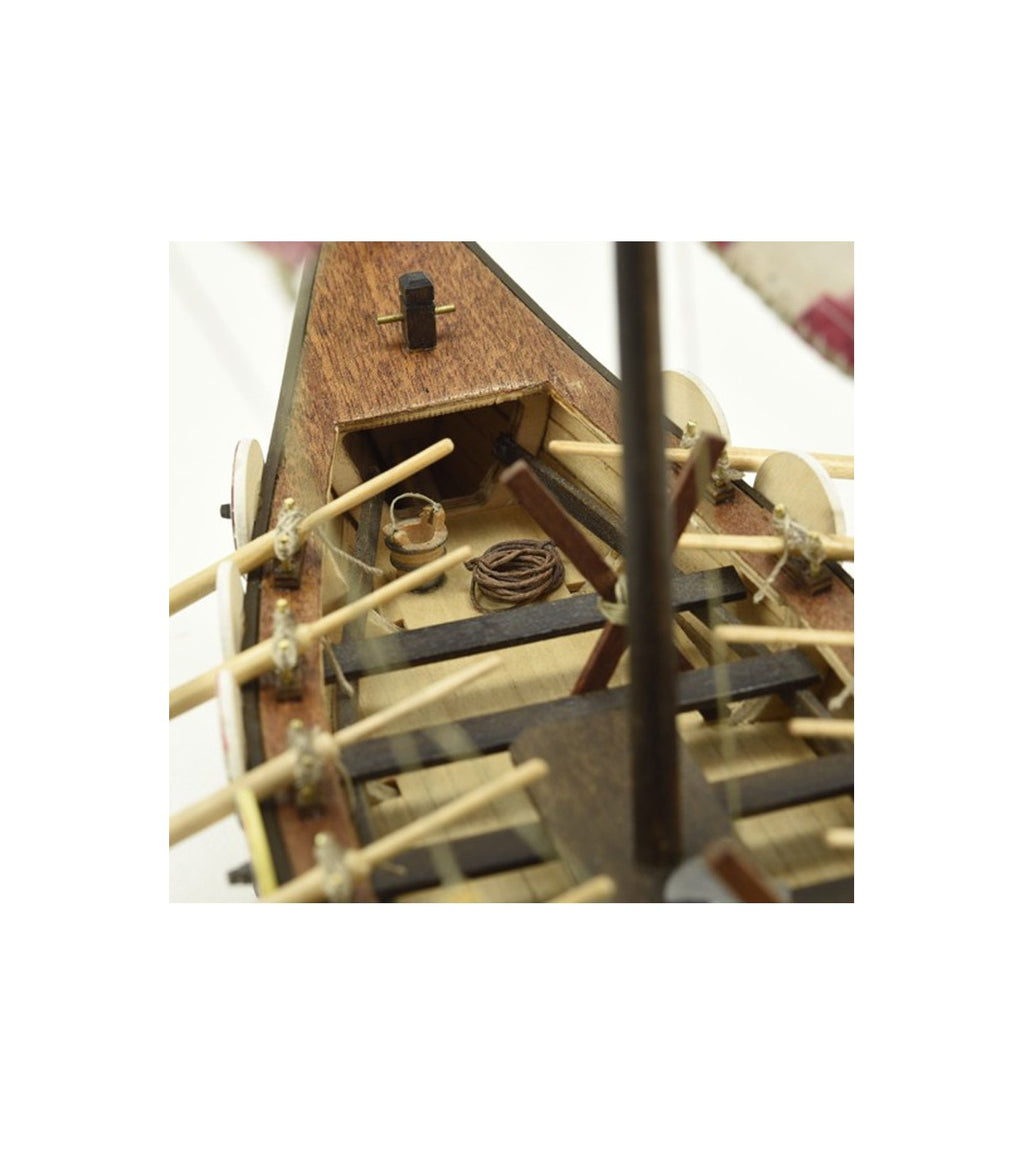 Drakkar Viking. 1:75 Wooden Model Ship Kit