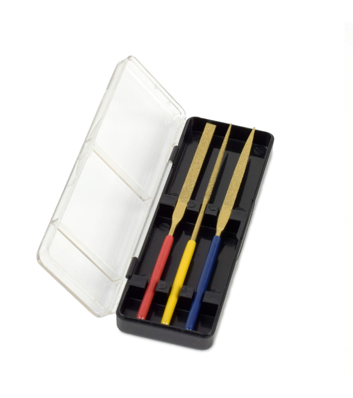 Set of 3 Mini Diamond Files Size 100 mm