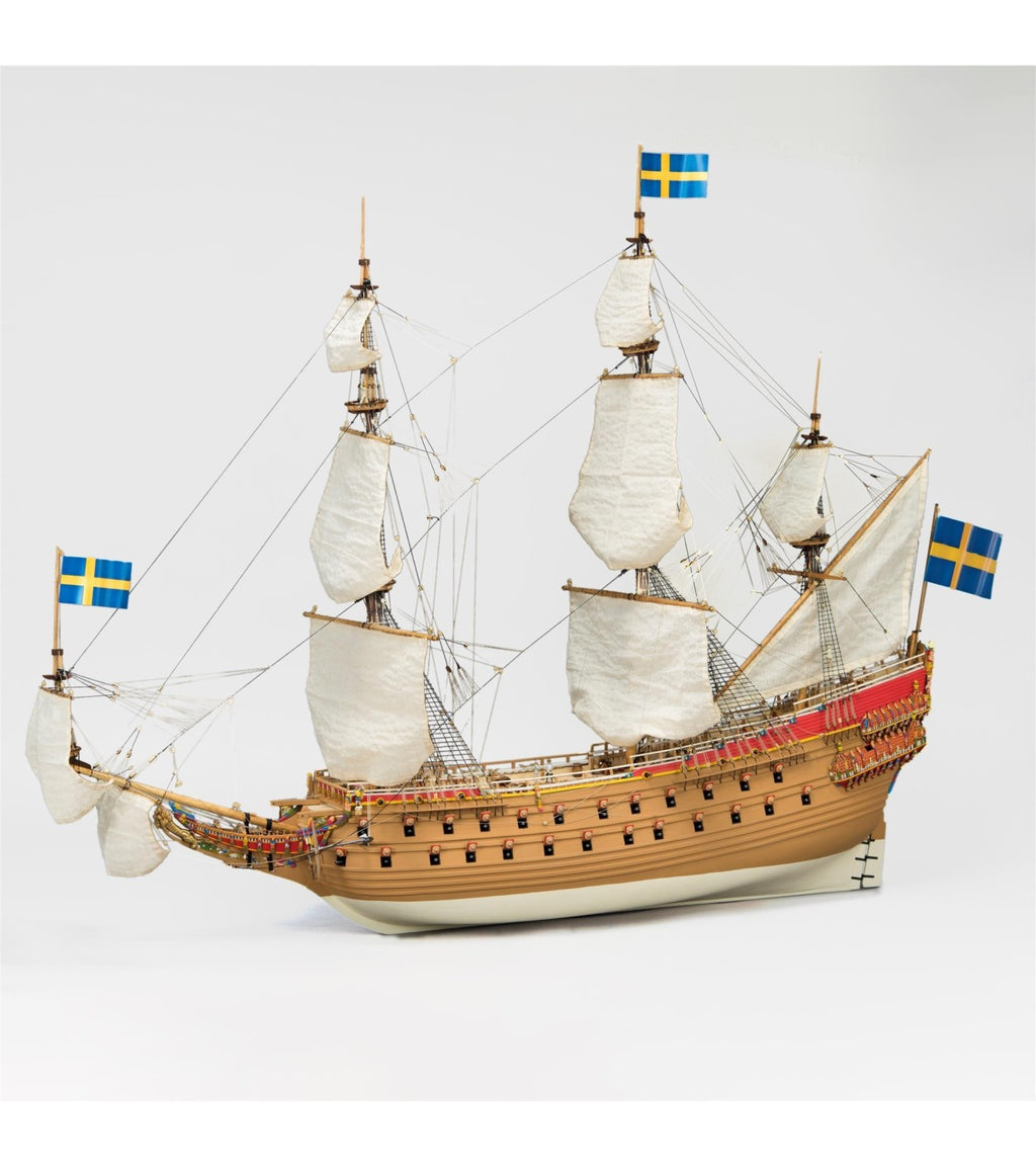 Warship Vasa. 1:65 Wooden Model Ship Kit