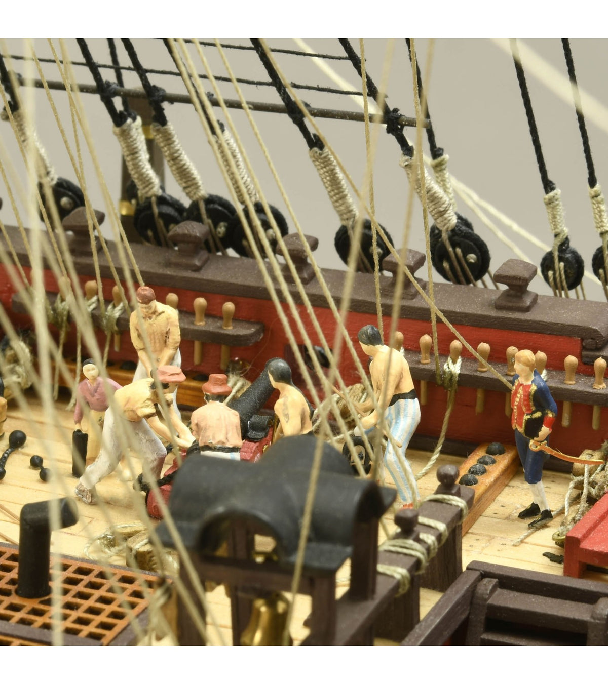 Ship of the Line Sant&iacute;sima TriNi&ntilde;ad 1:84. Wooden Model Ship Kit