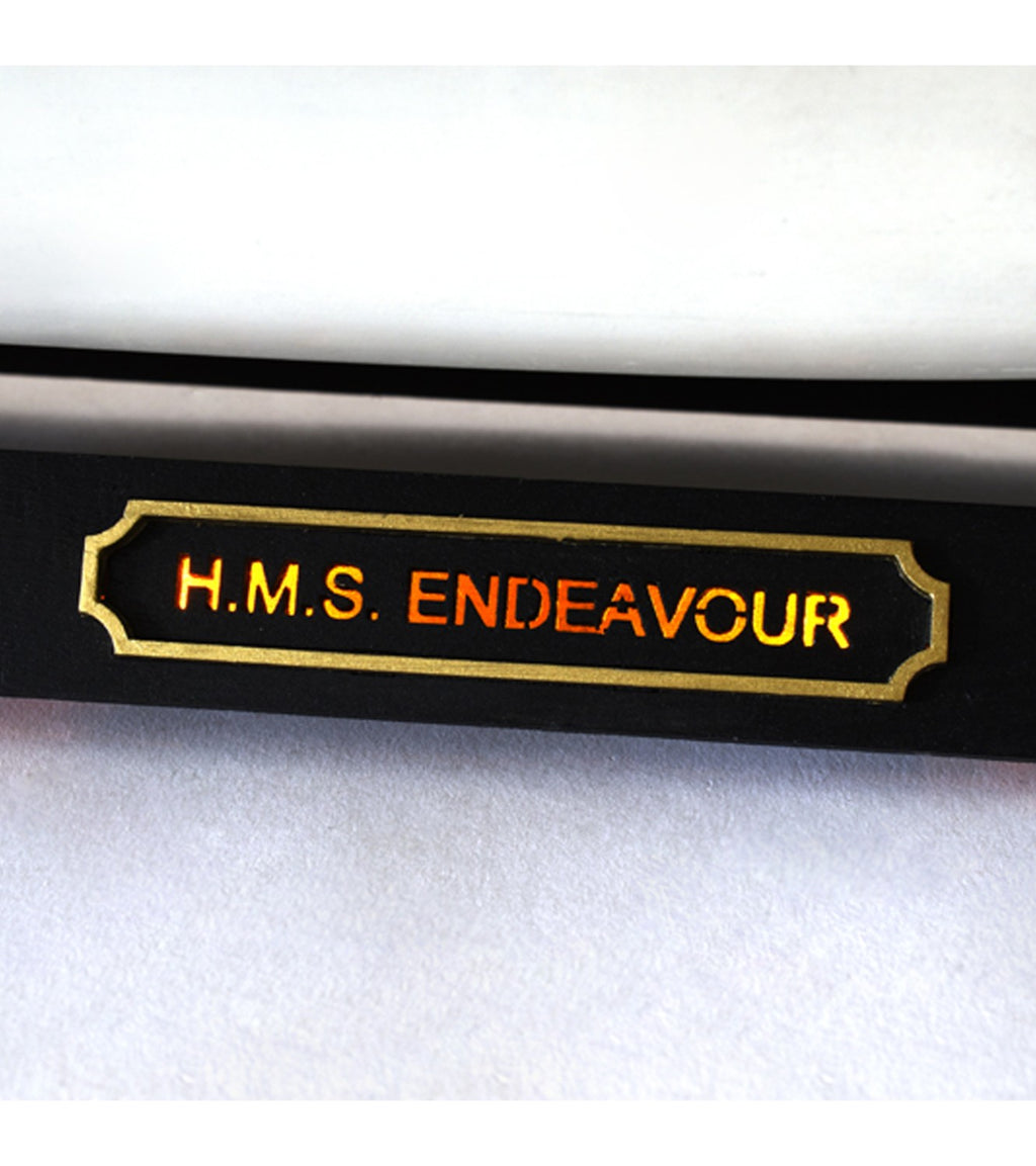 Vessel HMS Endeavour. 1:65 Wooden Model Ship Kit