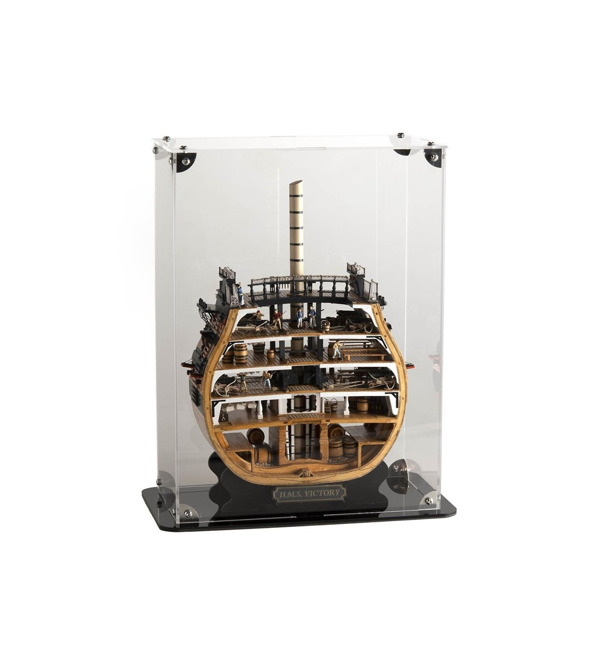 HMS Victory's Cross-Section. 1:72 Wooden Model Ship Kit