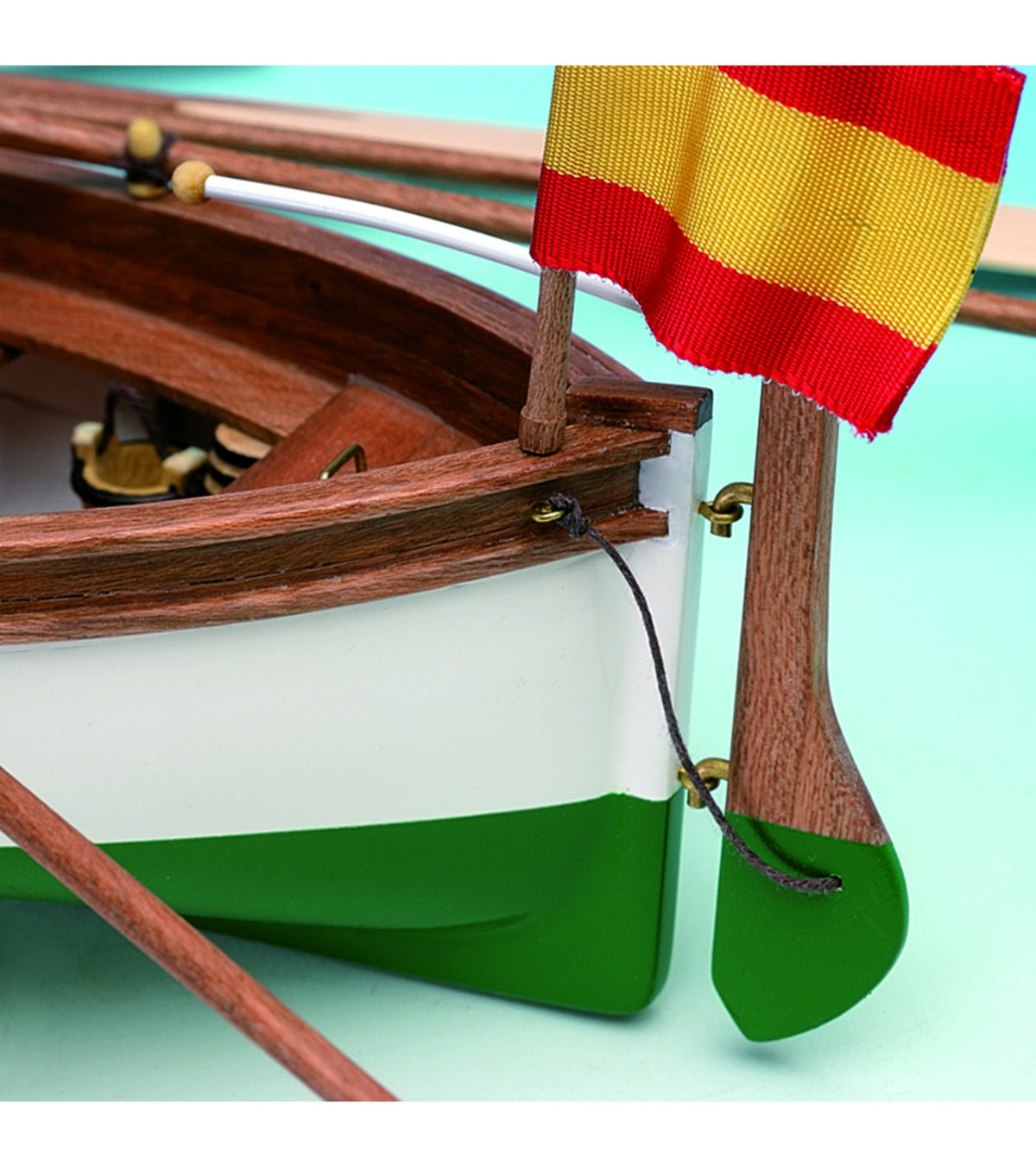 Lifeboat of Spanish Training Ship Juan Sebastian Elcano. 1:35 Wooden Model Ship Kit