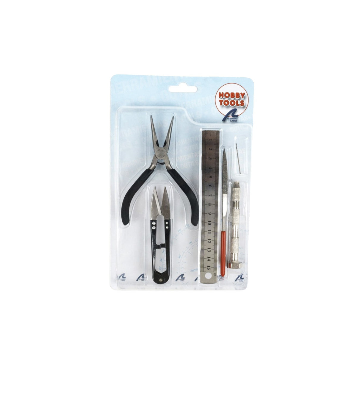 Gift Pack with Ship Model, Figurines, Paints, LEDs and Tools: HMS Victory