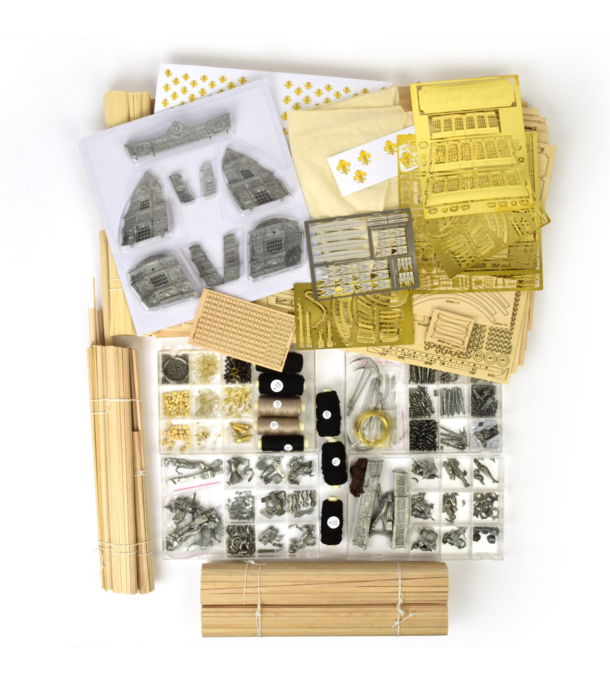 Warship Soleil Royal. 1:72 Wooden Model Ship Kit