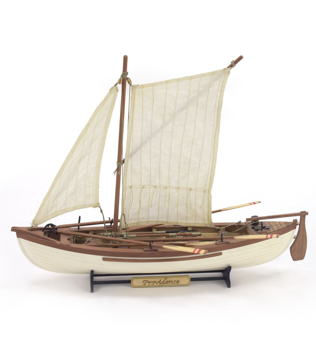 Whaling Ship Providence. 1:25 Wooden Model Fishing Boat Kit