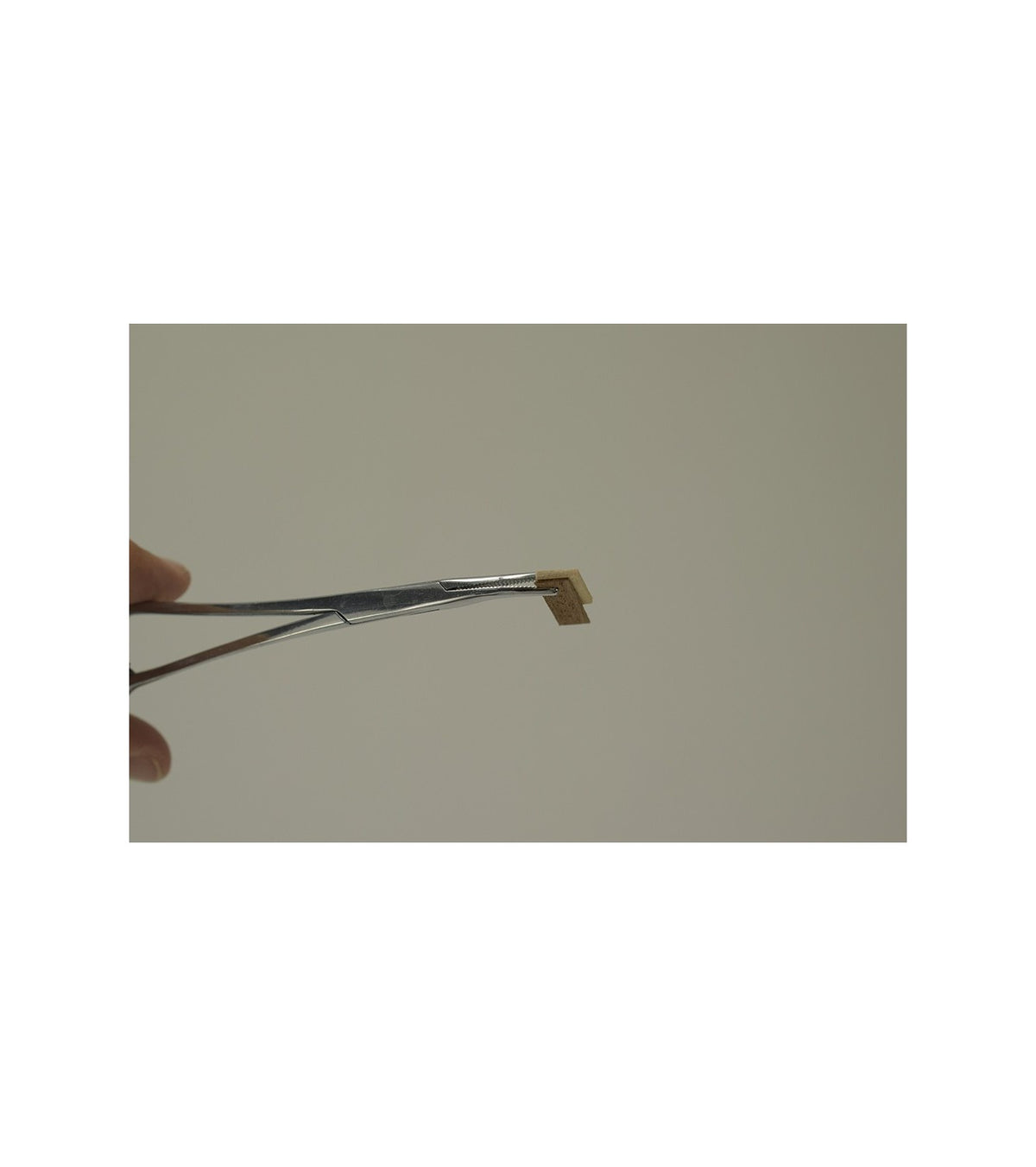 Curved Fastening Forceps for Modeling &amp; Crafts